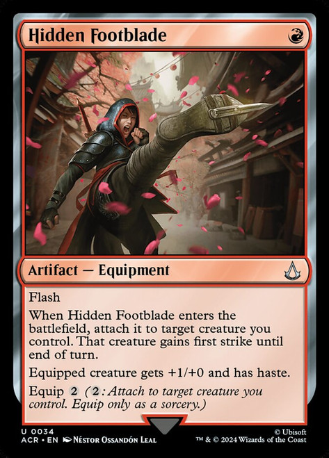 Hidden Footblade - Assassin's Creed Hidden Footblade - Assassin's Creed