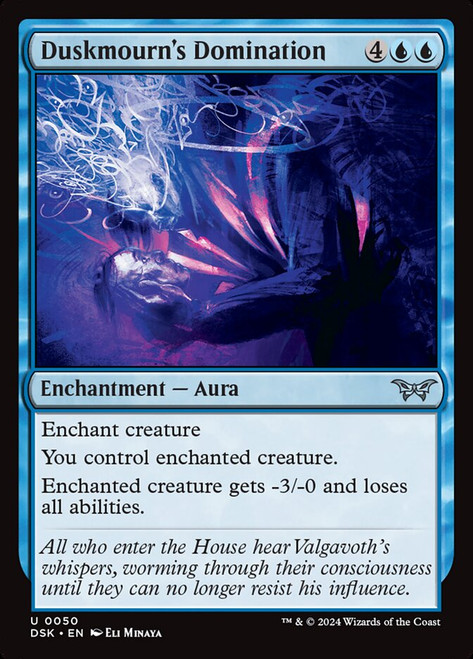 Duskmourn's Domination - Duskmourn: House of Horror Duskmourn's Domination - Duskmourn: House of Horror