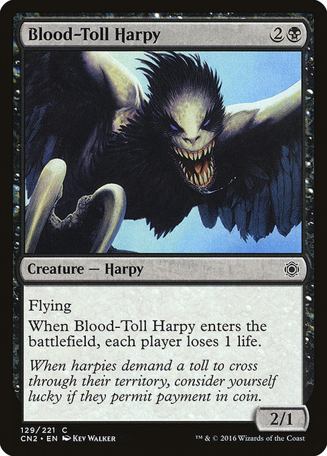 Blood-Toll Harpy - Conspiracy Take the Crown