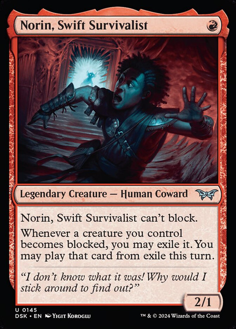Norin, Swift Survivalist - Duskmourn: House of Horror