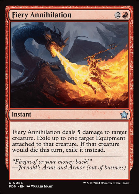 Fiery Annihilation - Foundations [F]