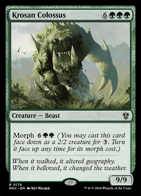 Krosan Colossus - Ravnica: Murders at Karlov Manor Commander Krosan Colossus - Ravnica: Murders at Karlov Manor Commander