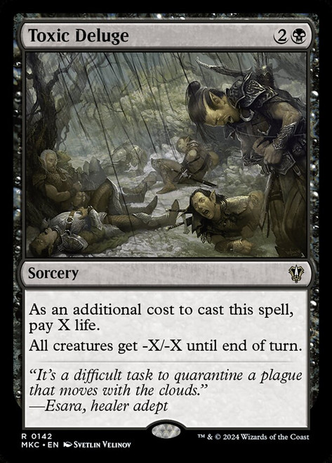 Toxic Deluge - Ravnica: Murders at Karlov Manor Commander