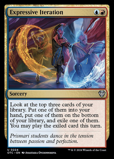 Expressive Iteration - Outlaws of Thunder Junction Commander