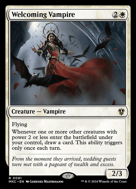 Welcoming Vampire - Ravnica: Murders at Karlov Manor Commander