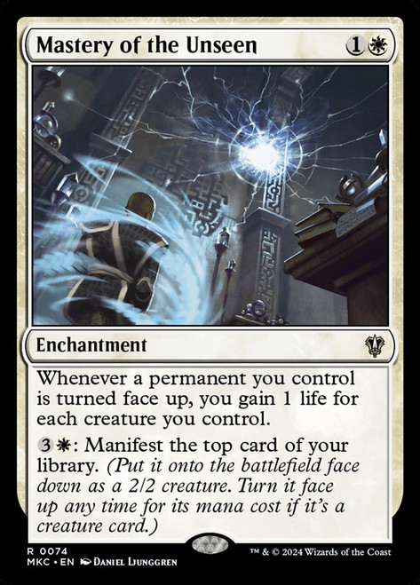 Mastery of the Unseen - Ravnica: Murders at Karlov Manor Commander