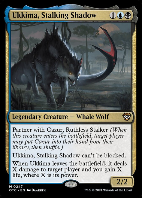 Ukkima, Stalking Shadow - Outlaws of Thunder Junction Commander