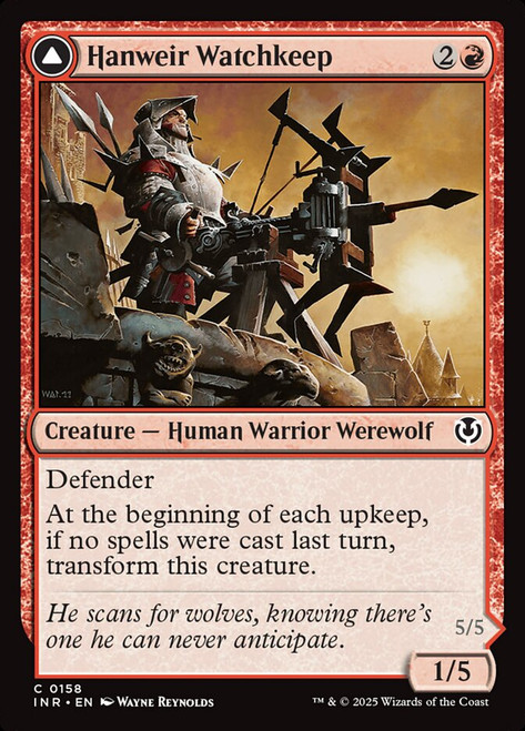 Hanweir Watchkeep - Innistrad Remastered Hanweir Watchkeep - Innistrad Remastered