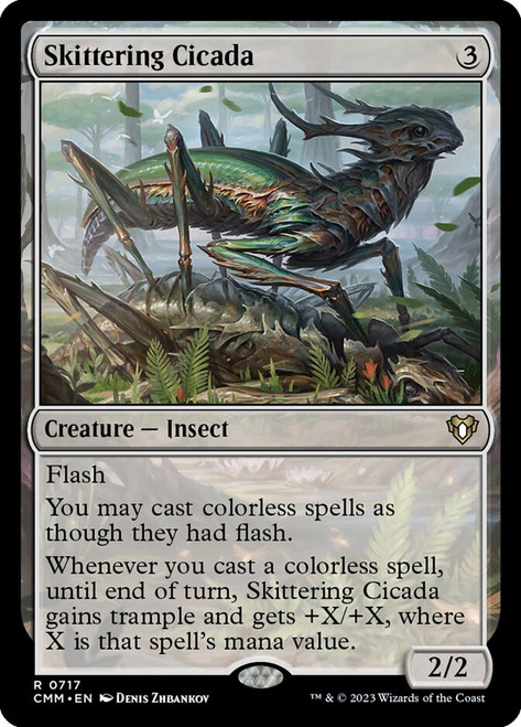 Skittering Cicada - Commander Masters: Precons