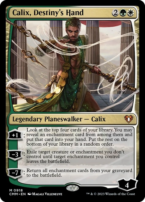 Calix, Destiny's Hand - Commander Masters: Precons