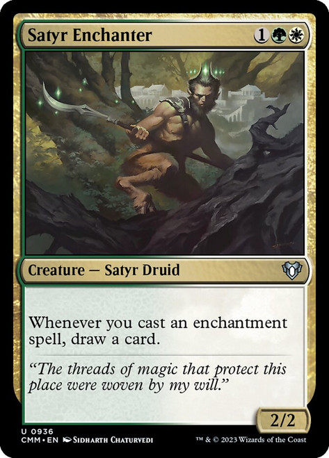 Satyr Enchanter - Commander Masters: Precons