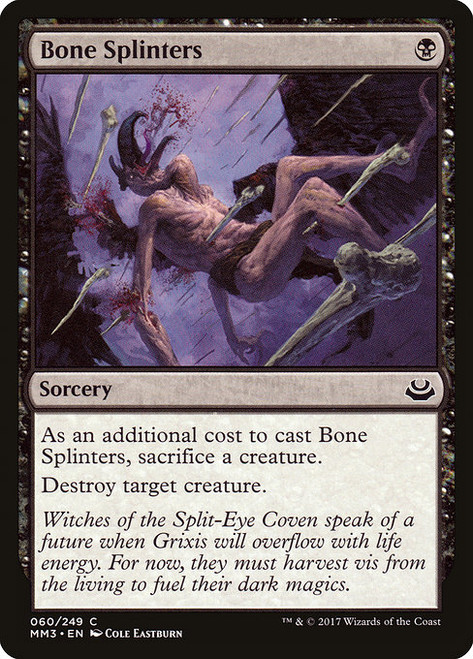 Bone Splinters - Modern Masters 2017 [F]