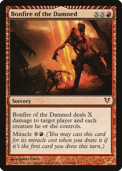 Bonfire of the Damned - Avacyn Restored