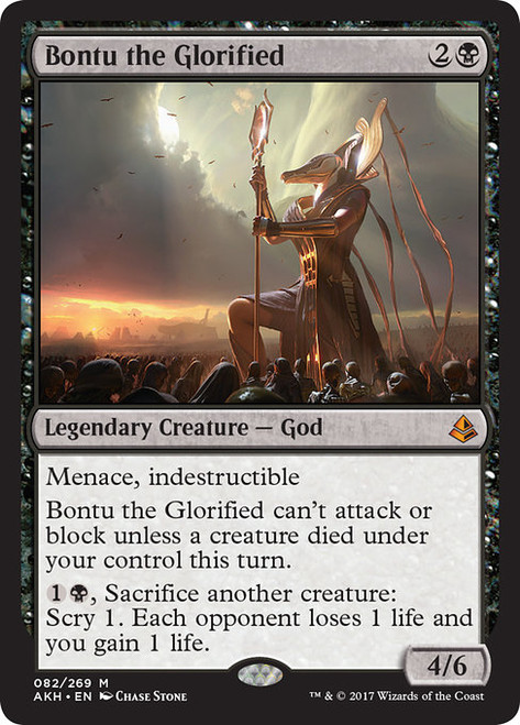 Bontu the Glorified - Amonkhet