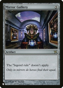 Mirror Gallery  - The List