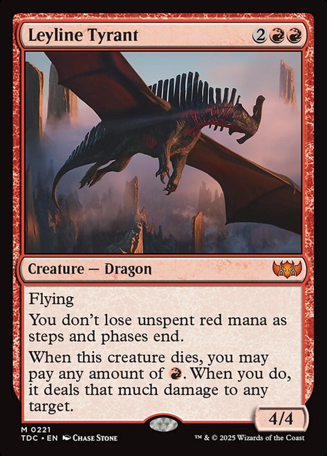 Leyline Tyrant - Tarkir: Dragonstorm Commander