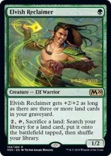 Elvish Reclaimer - Foil  Prerelease Foil