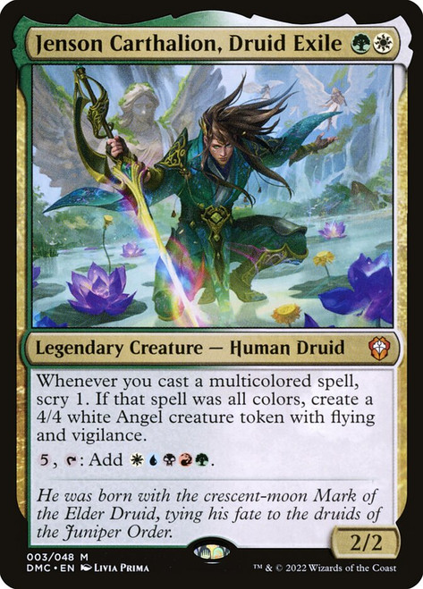 Jenson Carthalion, Druid Exile - Dominaria United Commander [F]
