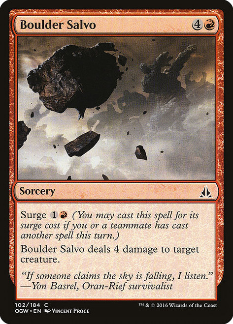 Boulder Salvo - Oath of the Gatewatch