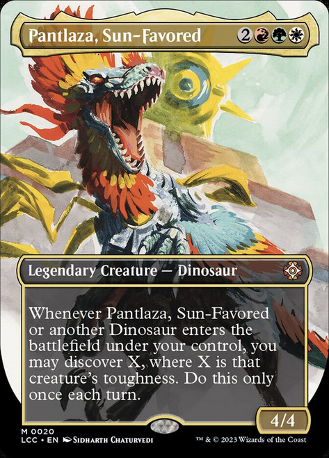 Pantlaza, Sun-Favored - Lost Caverns of Ixalan Commander: Showcase