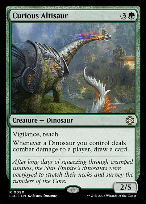 Curious Altisaur - Lost Caverns of Ixalan Commander