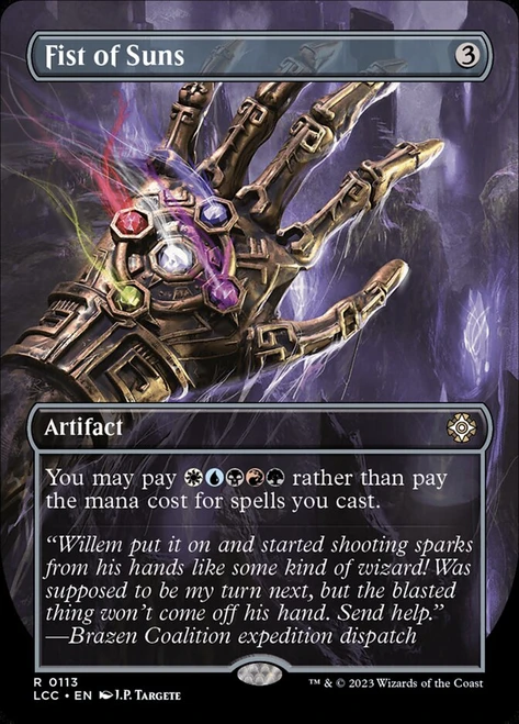 Fist of Suns - Lost Caverns of Ixalan Commander: Borderless