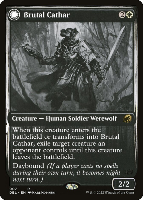Brutal Cathar - Innistrad: Double Feature [F]