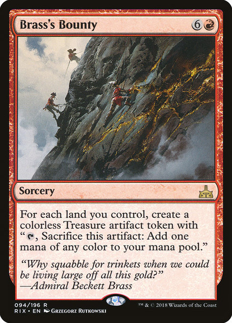 Brass's Bounty - Rivals of Ixalan