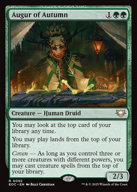 Augur of Autumn - Edge of Eternities Commander