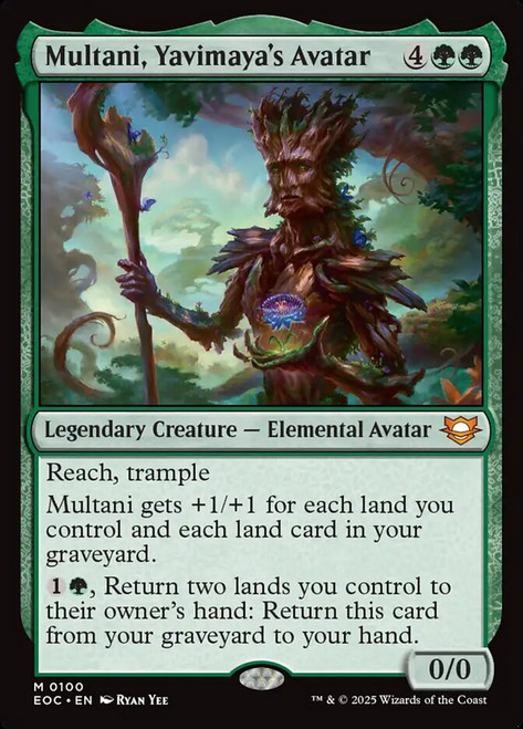Multani, Yavimaya's Avatar - Edge of Eternities Commander