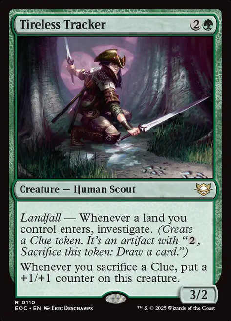 Tireless Tracker - Edge of Eternities Commander
