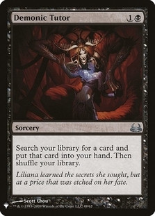 Demonic Tutor - Mystery Booster