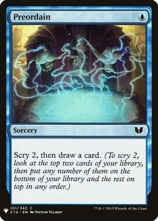 Preordain - Mystery Booster
