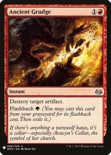 Ancient Grudge - Mystery Booster