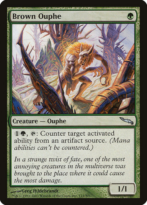 Brown Ouphe - Mirrodin