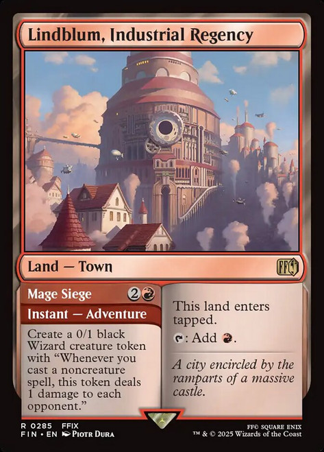 Lindblum, Industrial Regency - Final Fantasy