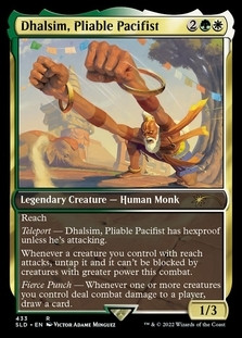 Dhalsim, Pliable Pacifist - Secret Lair X Street Fighter