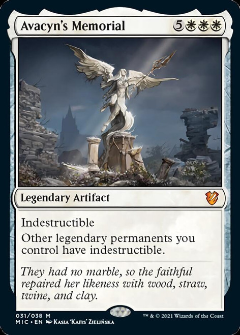 Avacyn's Memorial - Innistrad: Midnight Hunt Commander