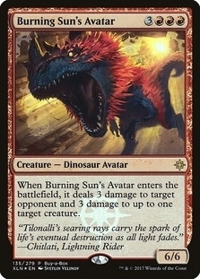 Burning Sun's Avatar - Ixalan Promos [F]