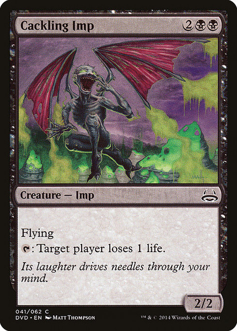 Cackling Imp - Duel Decks Anthology Divine vs Demonic