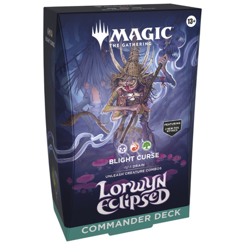 Lorwyn Eclipsed Commander Deck – Blight Curse