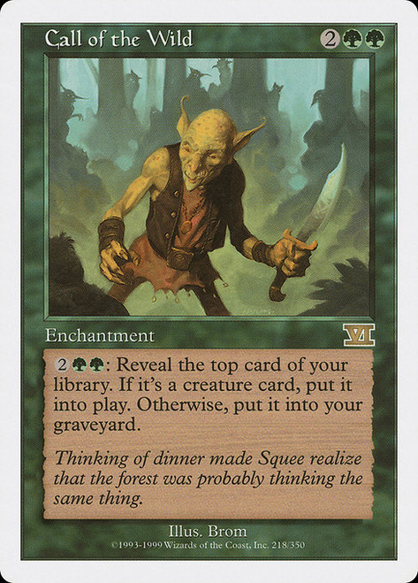 Call of the Wild - 6th Edition