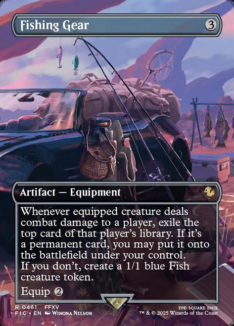 Fishing Gear - Final Fantasy Commander: Scene Box