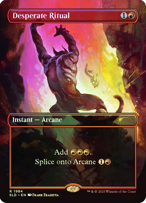 Desperate Ritual - Secret Lair Drop Foil - Borderless
