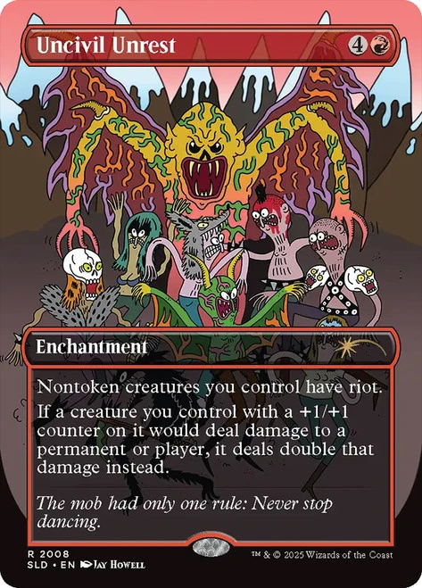 Uncivil Unrest - Secret Lair Drop Non-foil - Borderless