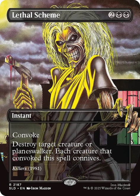 Lethal Scheme - Iron Maiden Secret Lair Drop Non-foil - Borderless