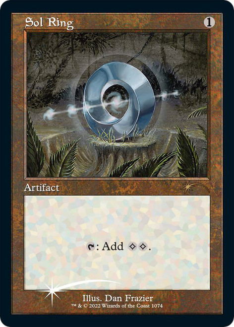 Sol Ring - Secret Lair Drop Foil Etched - #1074