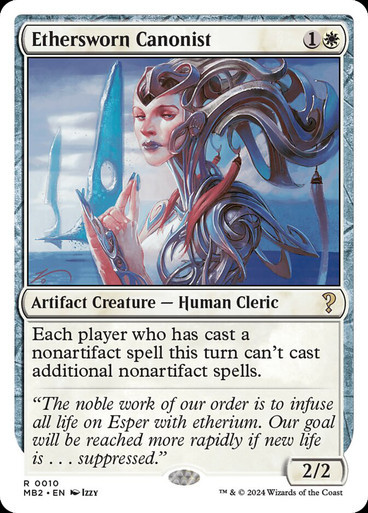 Ethersworn  - Canonist Mystery Booster 2 Non-foil