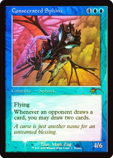 Consecrated Sphinx - Festival Promo Foil - Retro