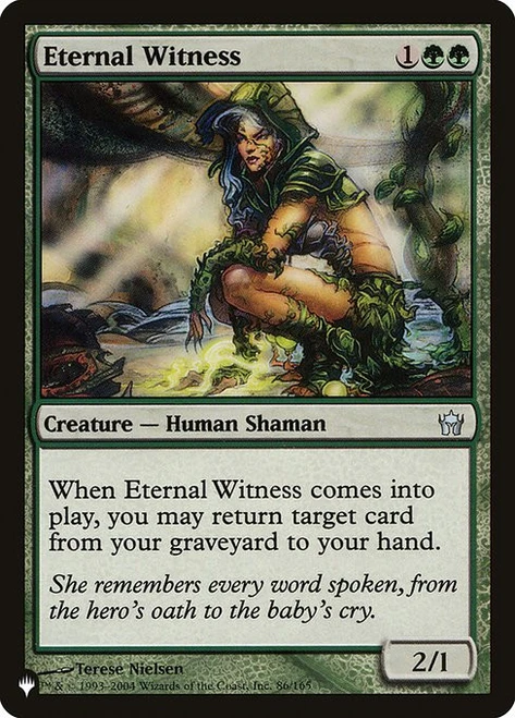 Eternal Witness - The List_